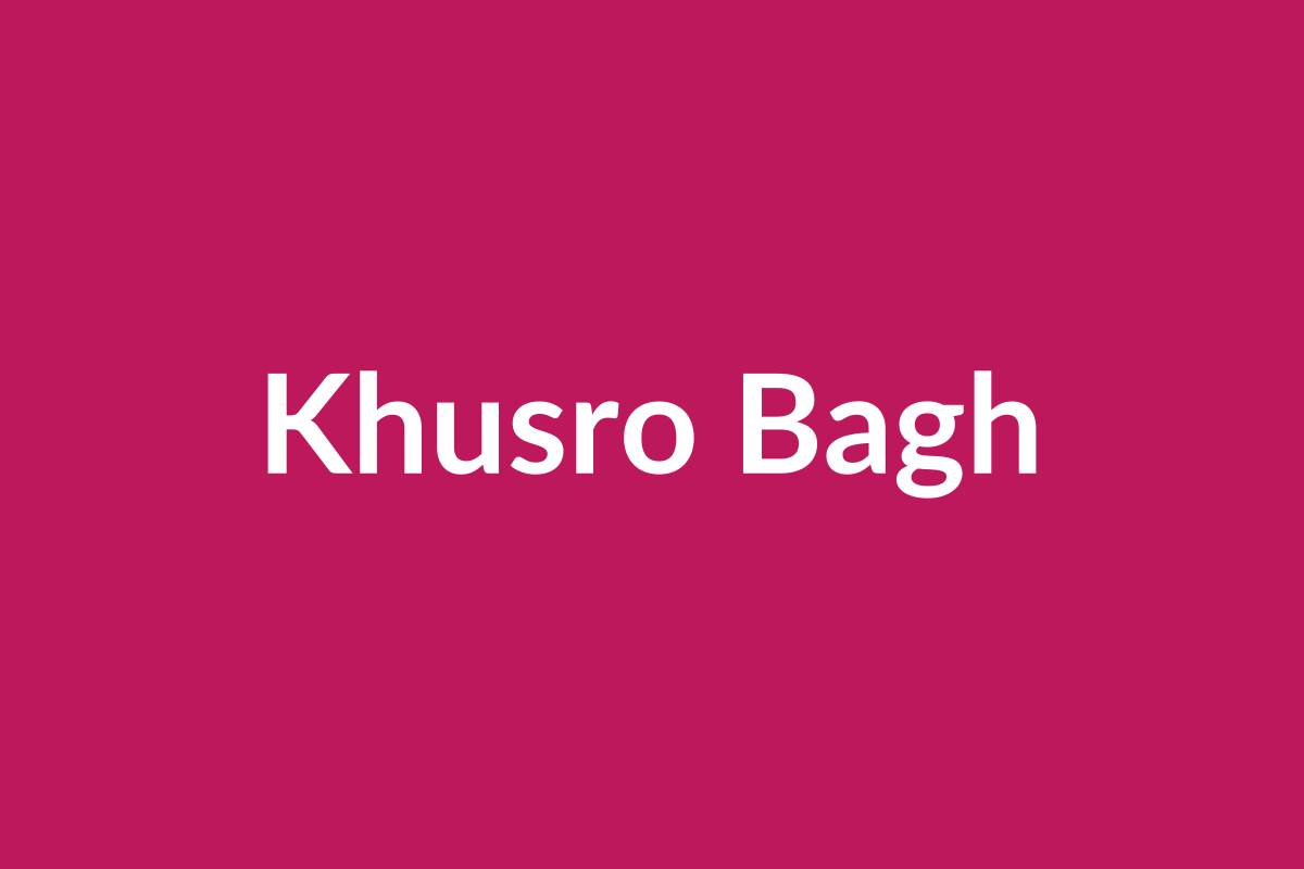 Khusro Bagh