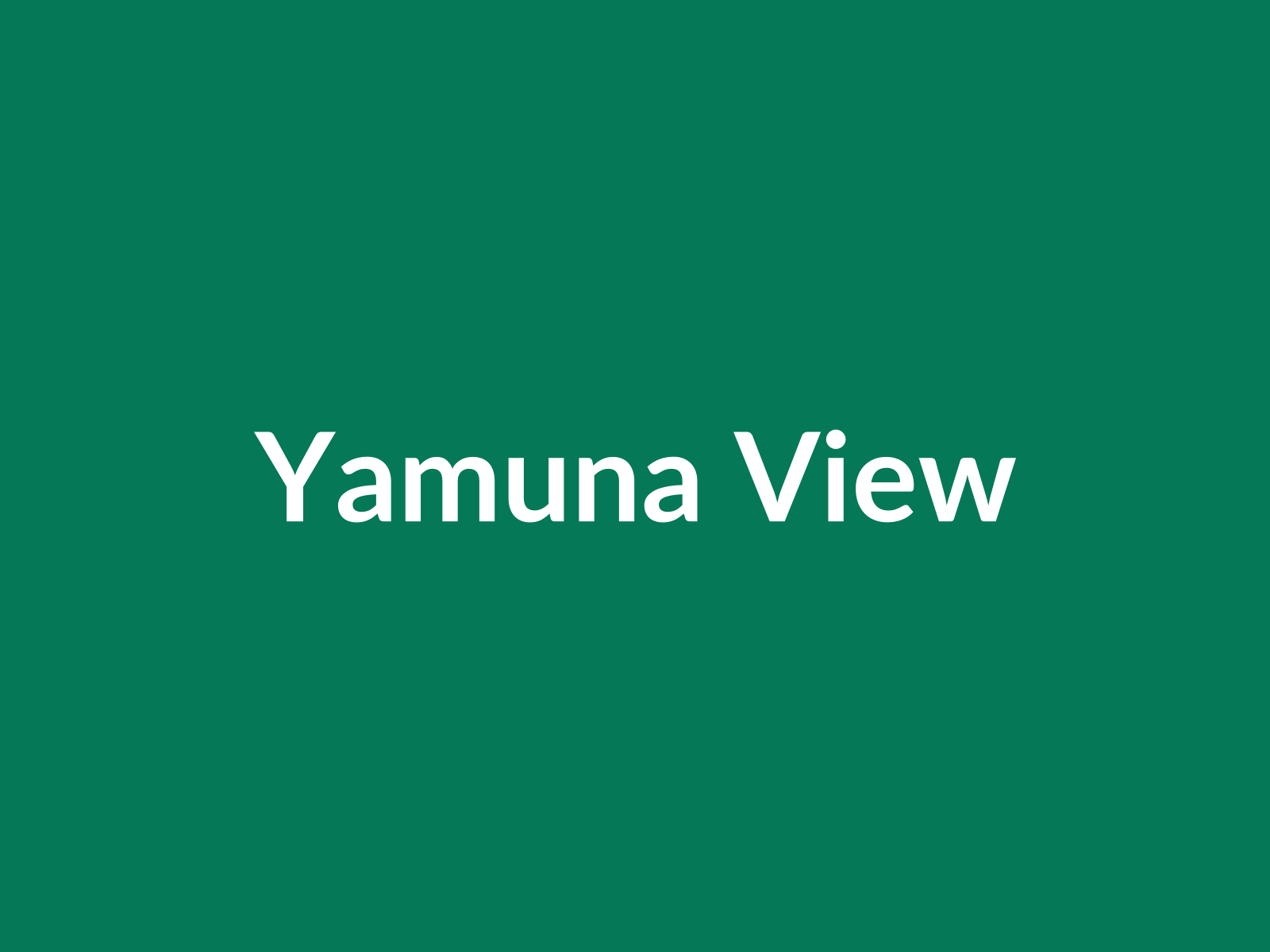 Room Yamuna view 5
